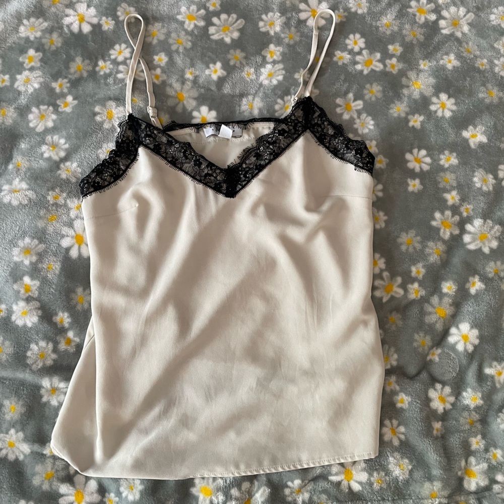 Lace neck - tanktop